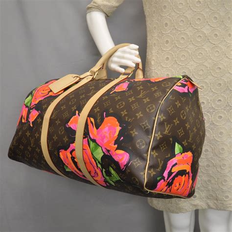 louis vuitton stephen sprouse roses keepall|Louis Vuitton sprouse handbags.